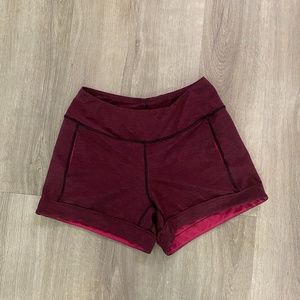 NWOT! B Passionit TENNIS Shorts Wine Red Pockets